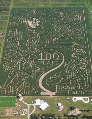 Get ready for the ultimate fall adventure in this gargantuan corn maze. Zorbing Richardson Corn Maze Adventure Farm Spring Grove ...
