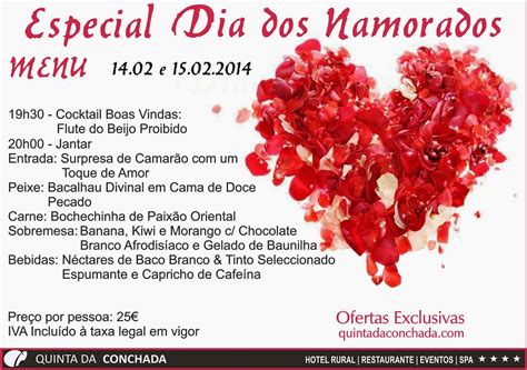 20 restaurantes em são paulo para comemorar o dia dos namorados. HOTEL RURAL QUINTA DA CONCHADA: Menu Dia dos Namorados 2014