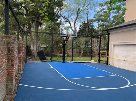 24 X 30 Painted Court Basketball Hoop Pros