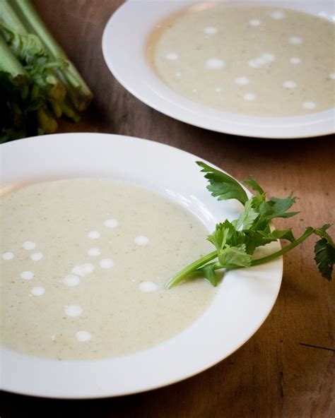 Return the soup to the pan, add the elmlea double and reheat gently. Cream of Celery Soup at chasingdelicious.com. Get more ...