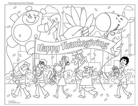 Thanksgiving day is one of those festivals on which we spend time with family and kids, it is meant to be celebrated with family or friends. Happy Thanksgiving Day Parade Coloring Page for Kids ...
