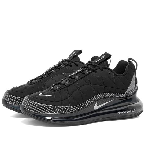 Nike Air Max 720 818 Black Silver And Anthracite End De