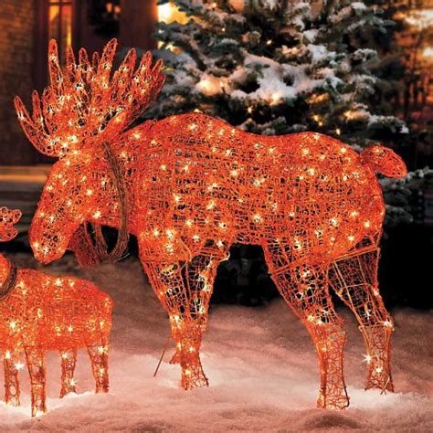 Our lighted moose christmas decorations add natural appeal to your winter landscape.add a delightful woodsy touch to your holiday display with the christmas moose yard art. MOOSE CHRISTMAS DECORATION. CHRISTMAS DECORATION