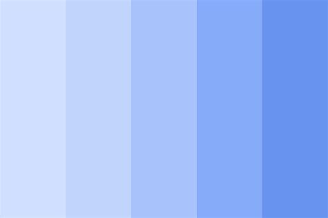 The color names are light blue mist, silver strawberry. For LIGHT BLUE Color Palette