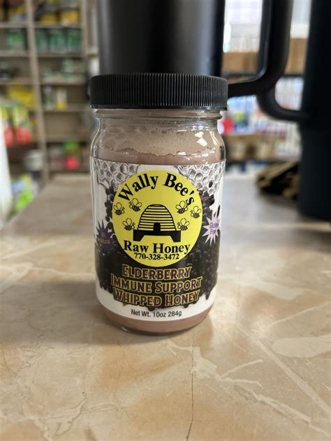 Wally Bee's Elderberry Infused Honey – Arnall Grocery