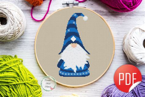 If you want to print the pattern again at a later date, there. Gnome Cross Stitch Pattern - Needle Work