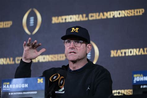 Jim Harbaugh Returning To Nfl To Coach Chargers After Leading Michigan To National Title