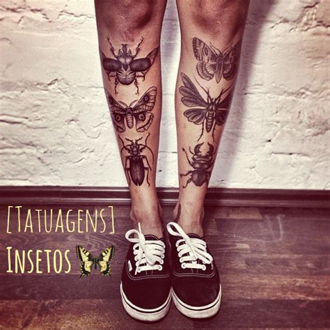 Tatuagens Com Insetos Garotas Rosa Choque