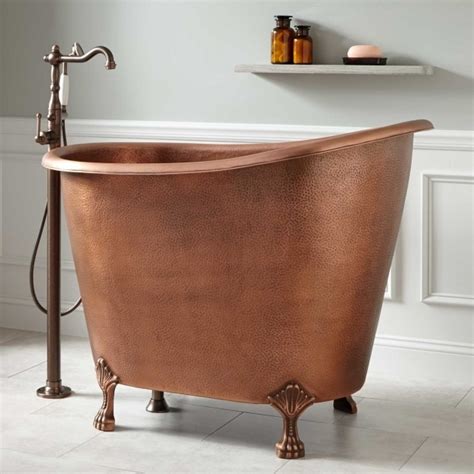 The tub features a white finish, effortlessly. 48 Inch Soaking Tub - Bathtub Designs