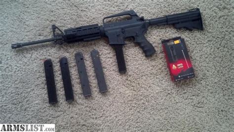 Armslist For Sale Colt Ar 15 9mm Carbine