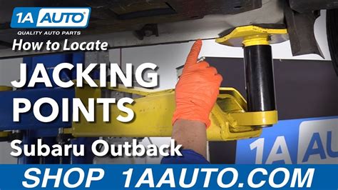 How To Locate Safe Jacking Points Subaru Outback A Auto