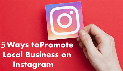 5 Ways To Promote Your Business On Instagram