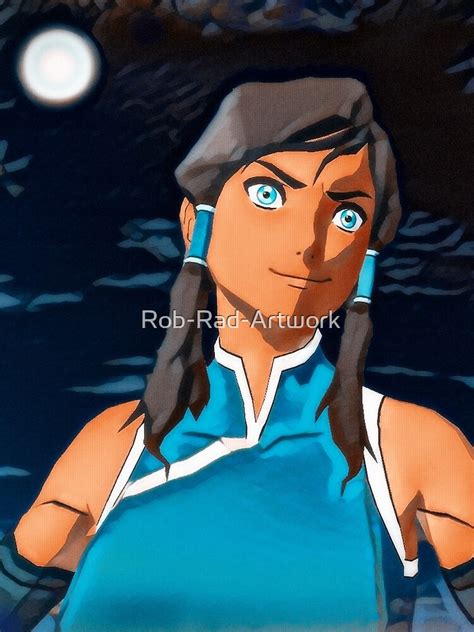 Korra Of The Southern Water Tribe T Shirt By Rob Rad Artwork Redbubble