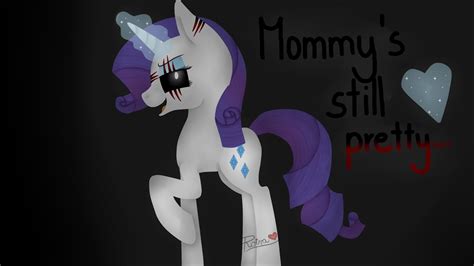 Mlp Lil Miss Rarity By Roiva Speedpaint Warning Contains Blood