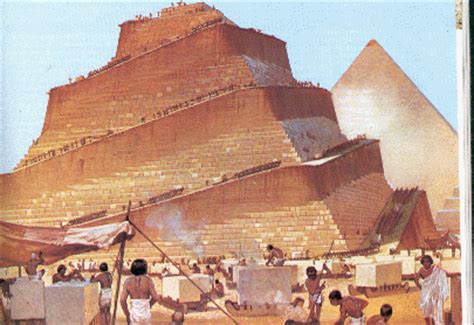 First, as we know, you can't build a pyramid on the slaves to build the pyramid, but now we know that these were free men of egypt who built these. piramidi