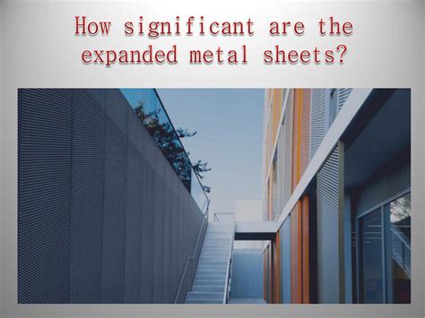 How Significant Are The Expanded Metal Sheets By Asian Streck Metals