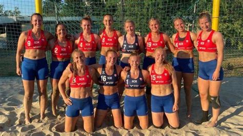 Norway S Beach Handball Team Fined For Refusing To Wear Bikini Bottoms