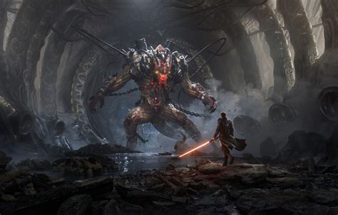 To restore freedom to the galaxy, the rebels must defeat enough sinister agents before the empire can either complete construction of the lethal space station or eliminate too many rebel assets. Wallpaper Monster, Star Wars, Dark, Sword, Dark Side, Star ...