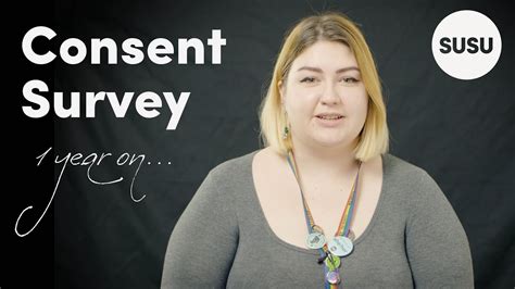 Sexual Consent Awareness Survey One Year On Youtube