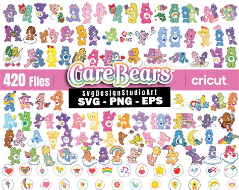 Care Bear Svg Care Bears Png Care Bears Clipart Cartoon España | fast