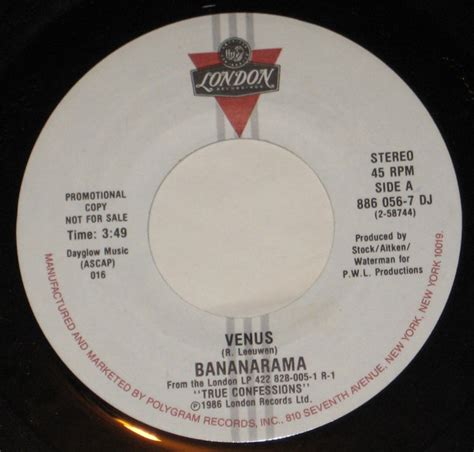 Bananarama Venus 1986 Vinyl Discogs