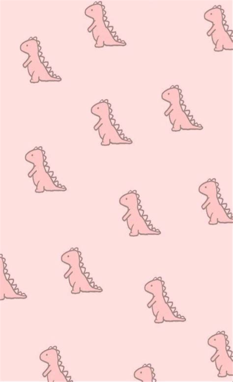 Dinosaur Wallpaper Pink The Shoot
