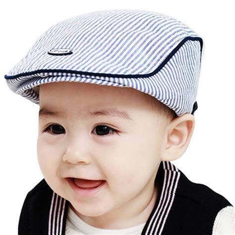 Baby Photography Accessories Cute Baby Infant Boy Girl Stripe Cap