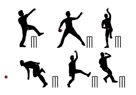 Cricket Bowling Logo