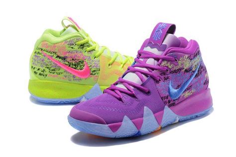 Nike Kyrie 4 Confetti Multi Color Unisex Basketball Shoes 943806 900 Girls