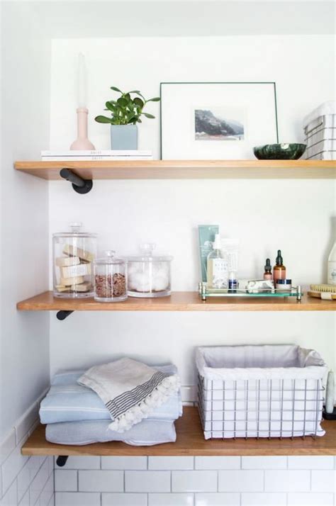 Best open shelf bathroom vanity of diy shelving luxury southwestern kitchen than new sets pact 45 beautiful ideas. 3 Musts And 27 Ideas To Get A Practical Bathroom - DigsDigs