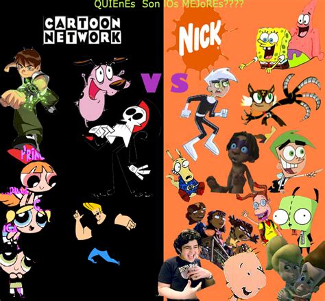 Cartoon Network Vs Nickelodeon Cartoon Network Charac