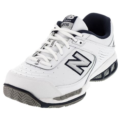 Packages are delivered via cj logistics asia pte ltd. NEW BALANCE Men`s MC806 D Width Tennis Shoes White