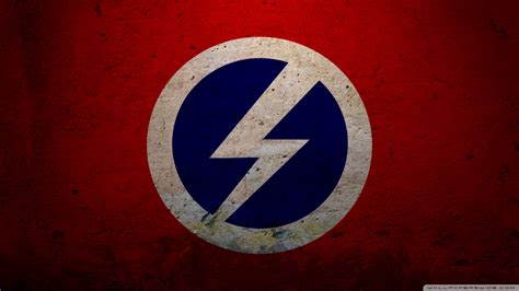 Download Grunge British Union Of Fascists Flag Wallpaper