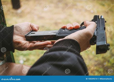 Loading Gun Stock Photo Image Of Focus Range Training 100209210