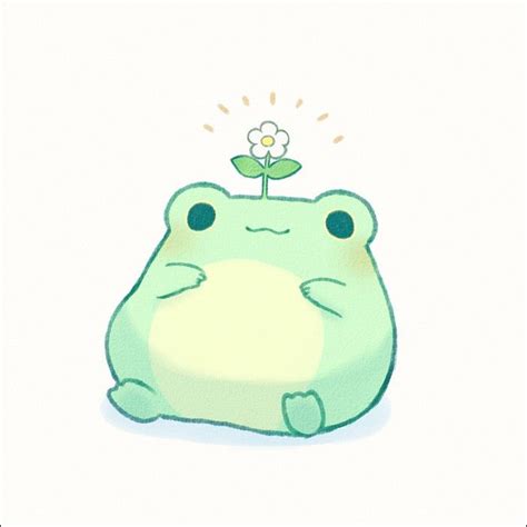 Pastel Cartoon Aesthetic Frog Images And Photos Finder