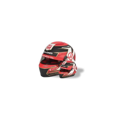Romain and kevin swapping helmets. 2019 Kevin Magnussen 1/2 scale mini helmet - FormulaSports