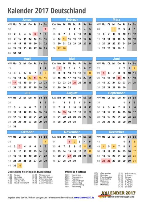 Kalender sind für ihren persönlichen gebrauch kostenlos. KALENDER 2017 zum Ausdrucken | PDF-Vorlagen