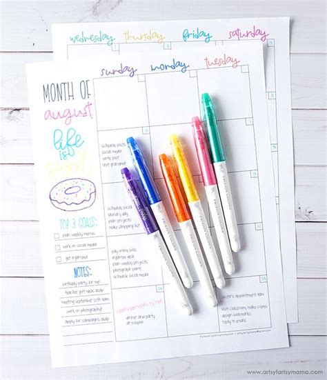 Free Printable Hand Lettering Planner Pages Planner Pages Back To