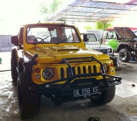 Modifikasi mobil jeep suzuki jimny konsep 2019 foto dan gambar. Suzuki Jimny Samurai modifikasi kuning | Ja12 | Pinterest ...