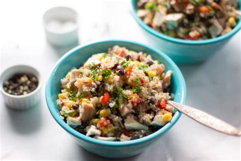 Maybe you would like to learn more about one of these? Quinoa Chicken Salad Recipe - Food Fanatic