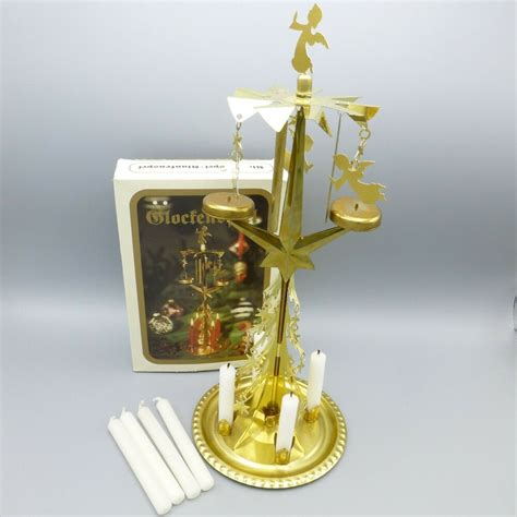 Vintage bronze religious candle holder. Vintage Angel Chimes Glockenspiel Brass Christmas Candle ...