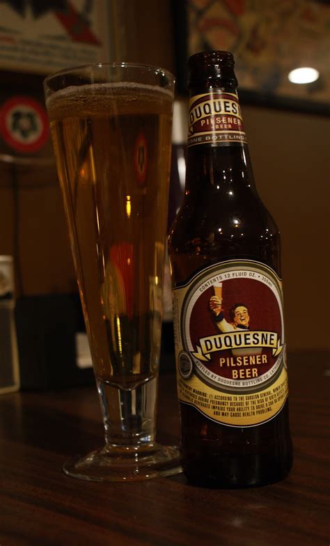 The Beer Buzz Duquesne Pilsener From Duquesne Brewing Company