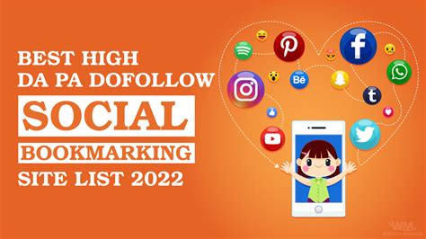 Top High Da Do Follow Social Bookmarking Sites List Updated