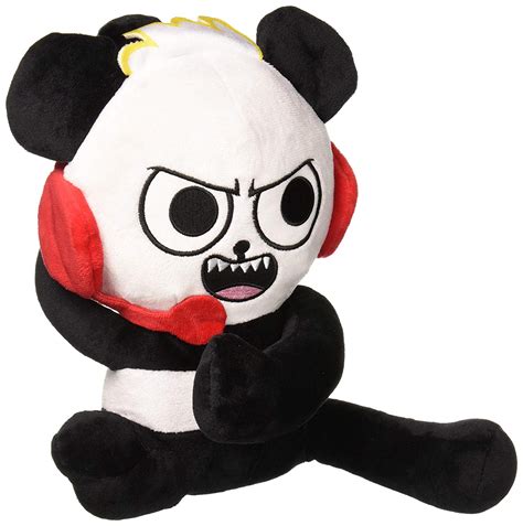 Combo panda wears his red headphones, which light up when he talks! Ryan's World, Combo Panda, Large Plush, Ryan's World Combo ...