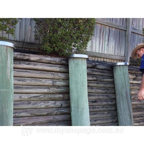 Building a strong retaining wall needs strong products. Galvanised Steel Pole Cap - Various Sizes | Electrical ...