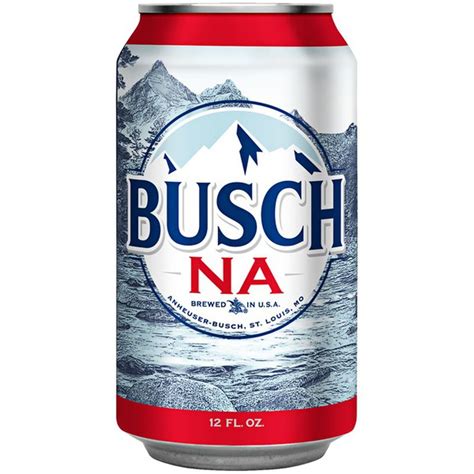 Busch Na Non Alcoholic Beer 12 Fl Oz Instacart