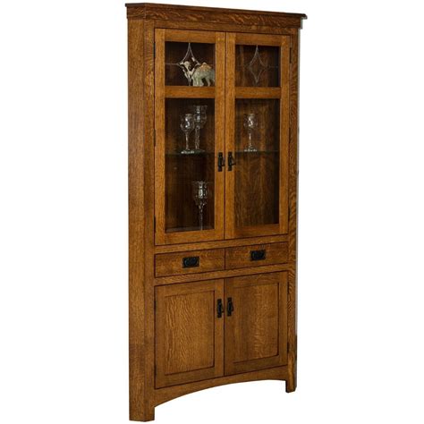 Find small corner cabinets dining room. Cape Cod Corner Cabinet | Amish Hutches and Cabinets ...
