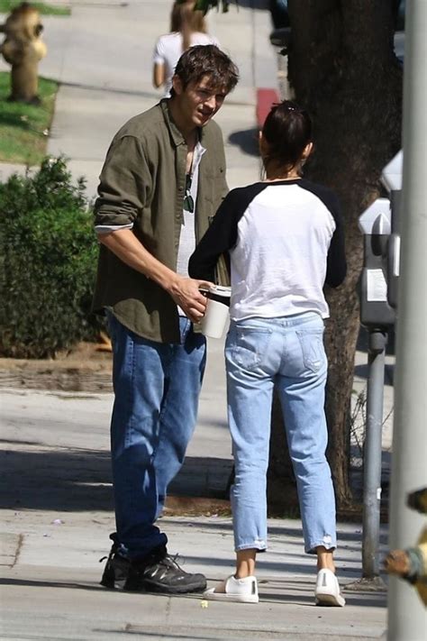 Mila kunis reveals she told husband ashton kutcher that. Mila Kunis and Ashton Kutcher Share Kiss - Los Angeles 10 ...