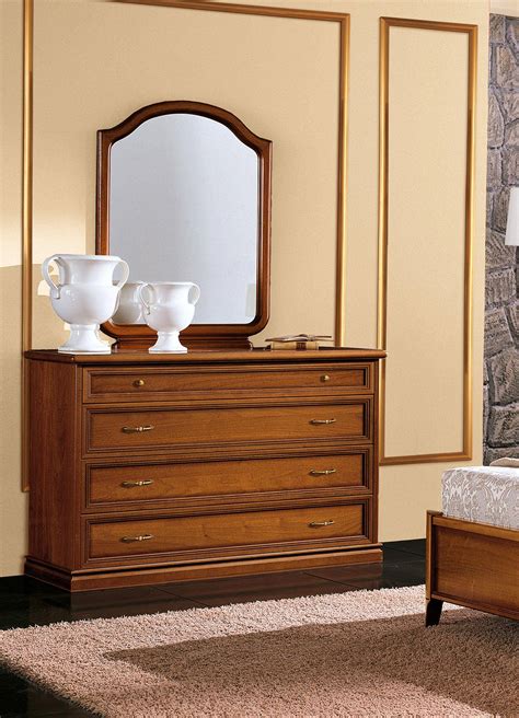 Italian fashion bedroom set carmen walnut made. Walnut Finish Queen Bedroom Set 5Pcs Made In ITALY ...