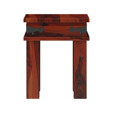 Set end tables beside either arm of the sofa to hold drinks, snacks, remotes and, of course, table lamps. Altamont Traditional Style Solid Wood Square End Table
